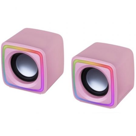 Mars Gaming MSCUBE Rosa RGB 8W